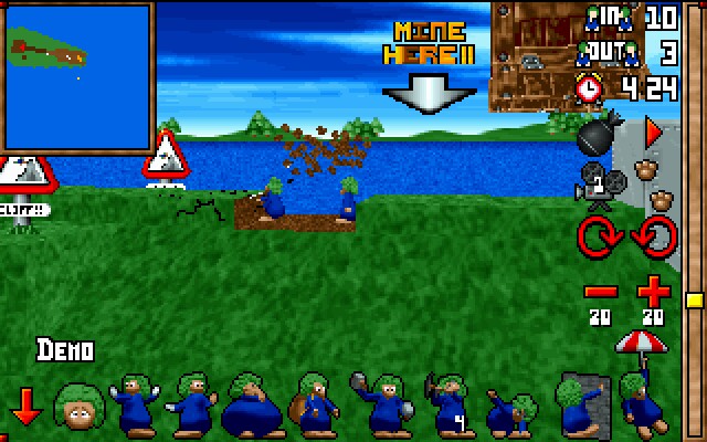 Lemmings - Original PC - Puzzle Adventure Game